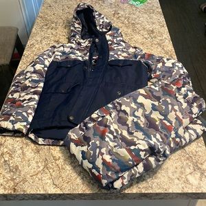 Boys matching winter coat and snow pants!